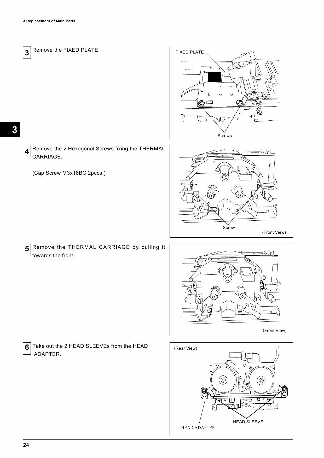 Roland ColorCAMM-Pro PC 600 Service Notes Manual-5